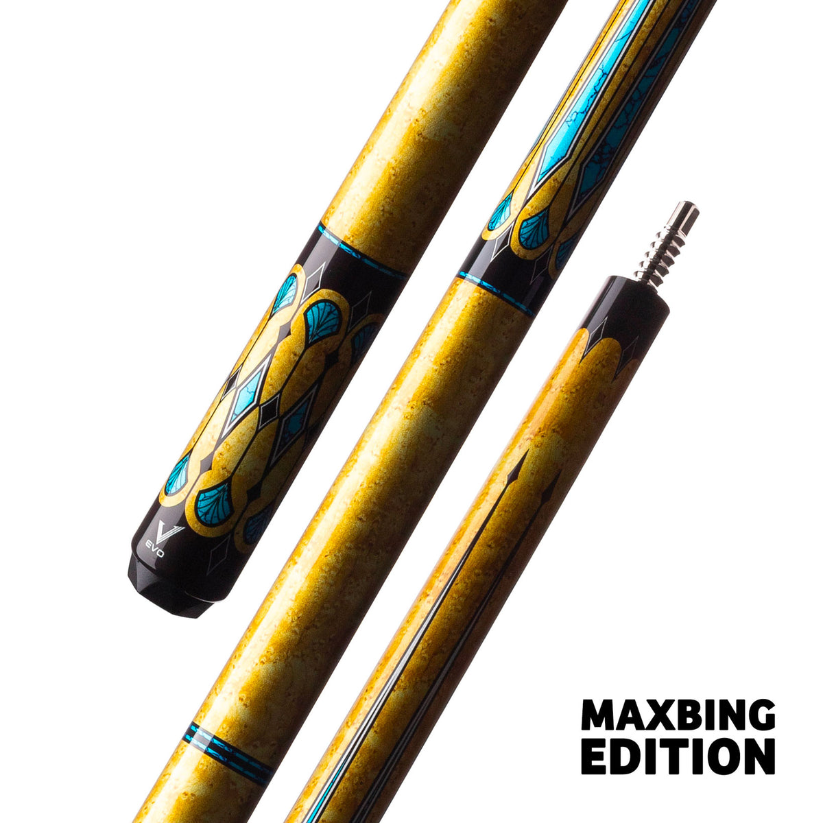 Evo Warrior Cue Maxbing Edition- Desert Gold