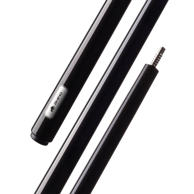 Rhino Jet Black Luminax Pool Cue