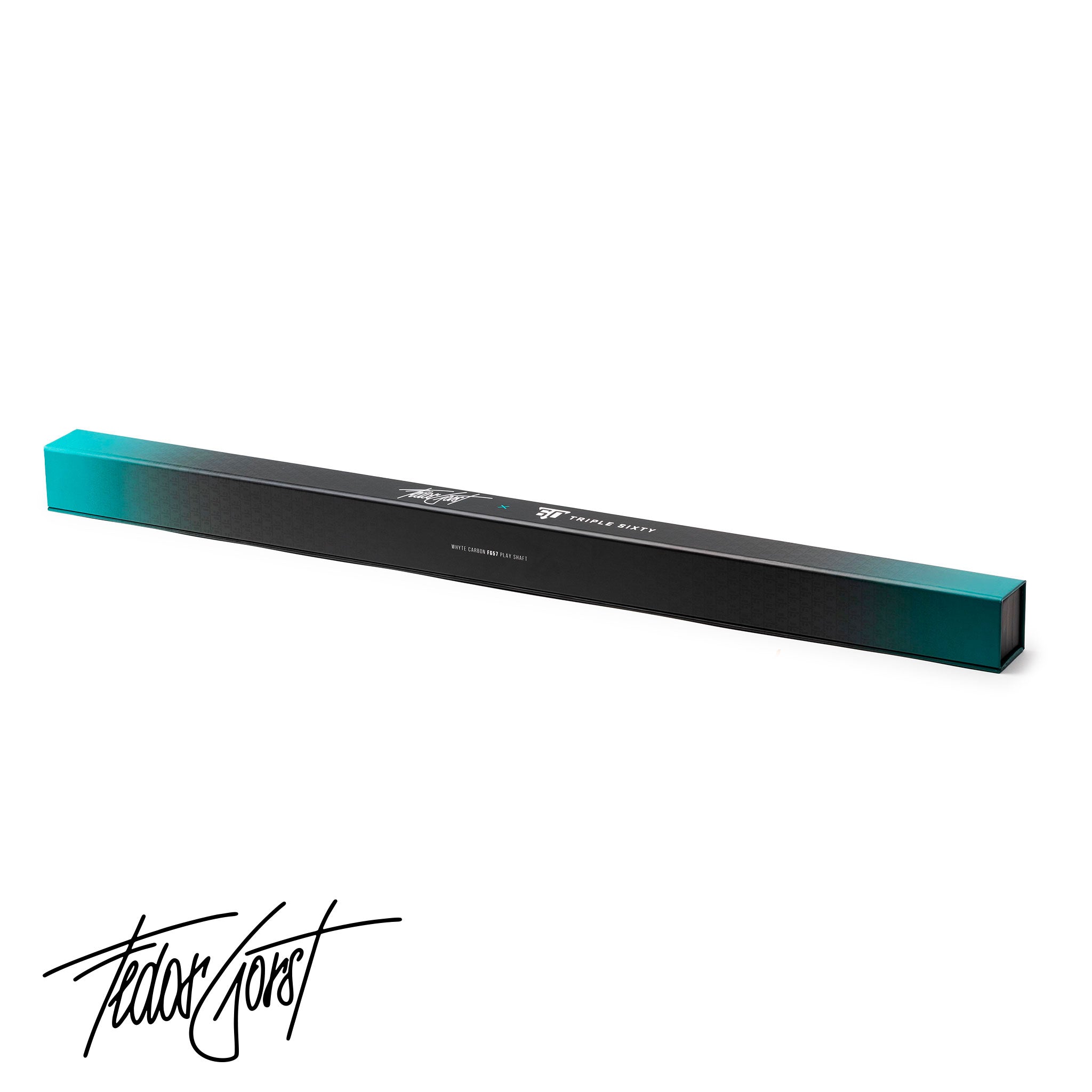 Triple60 Whyte Carbon Signature FG57 -  puntale in fibra di carbonio per biliardo pool packaging